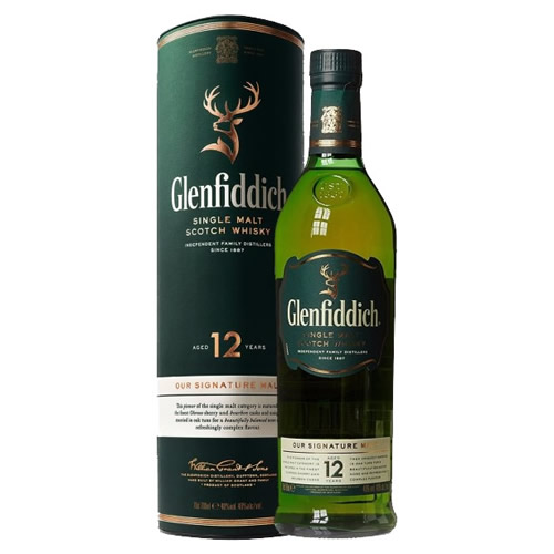 WHISKY GLENFIDDICH 12 Y ASTUCCIATO L 0,70