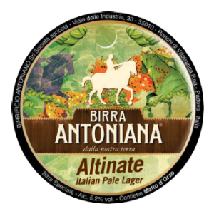 FUSTO BIRRA ANTONIANA ALTINATE  LT.20