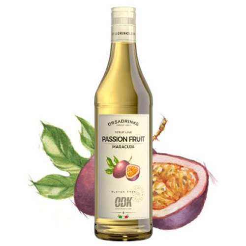 ORSADRINKS - SCIROPPO ODK PASSION FRUIT/ MARACUJA L 0