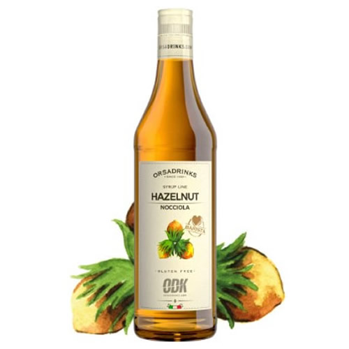 ORSADRINKS - SCIROPPO ODK HAZELNUT/NOCCIOLA L 0