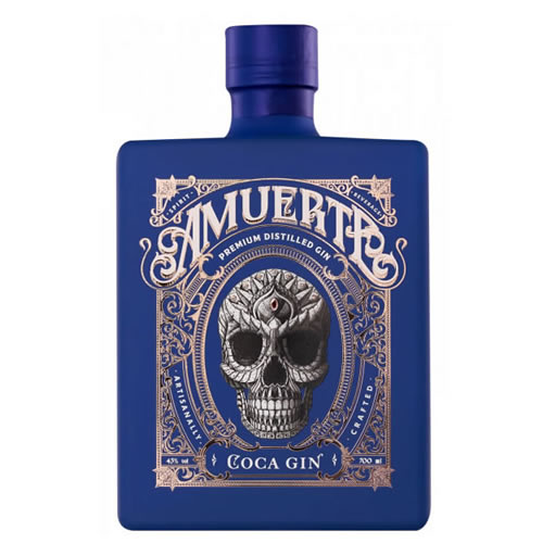 GIN AMUERTE COCA LEAF BLUE L. 0,70