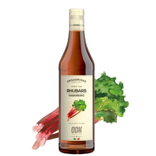 ORSADRINKS - SCIROPPO ODK RHUBARB/RABARBARO L 0