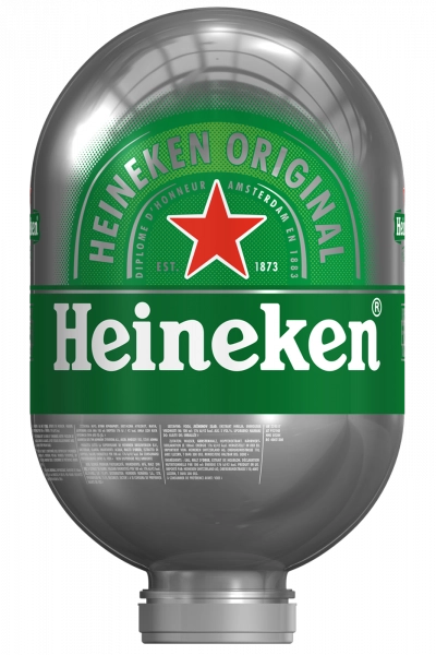 FUSTO BIRRA BLADE HEINEKEN L. 8 PET