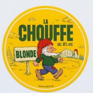 FUSTO BIRRA LA CHOUFFE TAPPO ROSSO LT.20