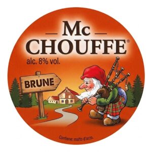 FUSTO BIRRA MC CHOUFFE TAPPO BLU LT.20