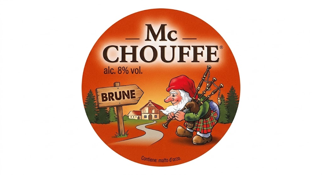FUSTO BIRRA MC CHOUFFE TAPPO BLU LT.20