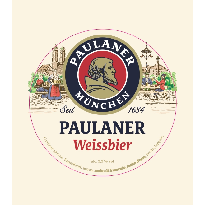 Paulaner - FUSTO BIRRA PAULANER HEFE-WEIS BIER LT.20 - Germania