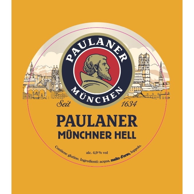 Paulaner - FUSTO BIRRA PAULANER ORIGINAL MUNCHNER HELL TG L. 30 - Germania