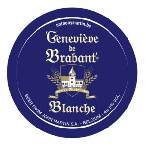 John Martin's 1910 - FUSTO BIRRA J. MARTIN BLANCHE  BRABANT L.15 - Belgio