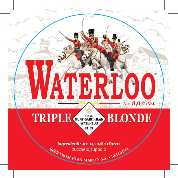 Brasserie de Waterloo - FUSTO BIRRA J. MARTIN WATERLOO TRIPLE L. 15 - Belgio