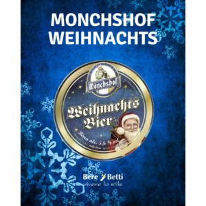 Mönchshof BrauSpezialitäten - FUSTO BIRRA MONCHSHOF DI NATALE L. 30 - Germania