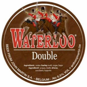 Brasserie de Waterloo - FUS BIRRA J. MARTIN WATERLOO DOUBLE DARK  L. 15 - Belgio