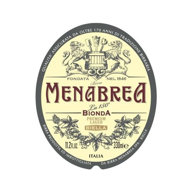 Birrificio Menabrea&Figli - FUSTO BIRRA MENABREA PALMBRAU LAGER LT. 30 - Italia