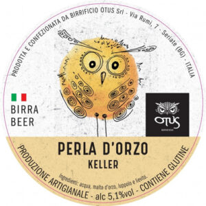 Birrificio Otus - FUSTO BIRRA OTUS PERLA D'ORZO KELLER POLIKEG LT. 16 - Italia