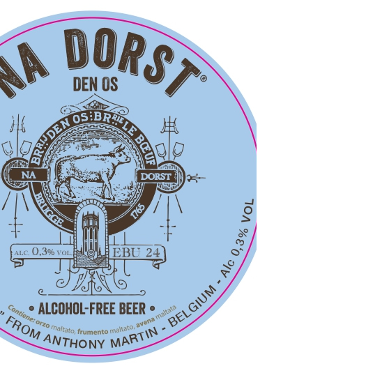 John Martin's 1910 - FUSTO J. MARTIN HOPPY BLONDE DORST NO ALCOOL L.15 - Belgio